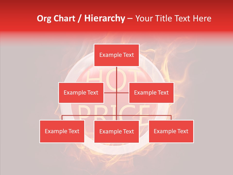 Burning Symbol Currency PowerPoint Template