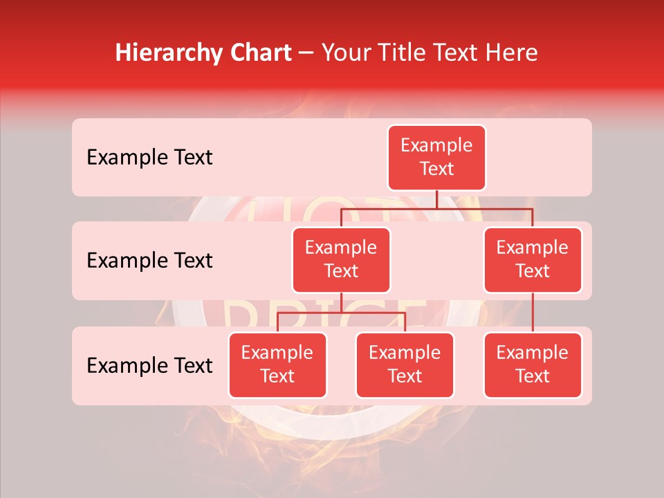 Burning Symbol Currency PowerPoint Template