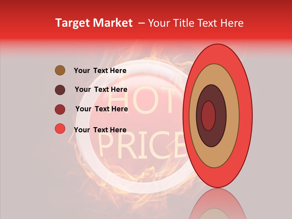 Burning Symbol Currency PowerPoint Template