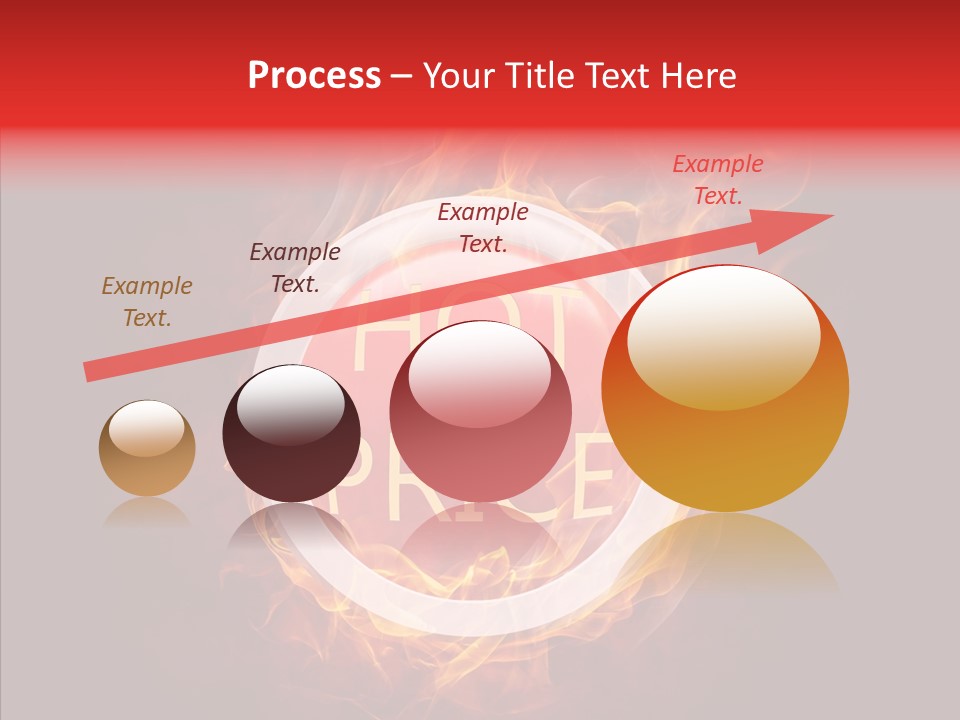 Burning Symbol Currency PowerPoint Template