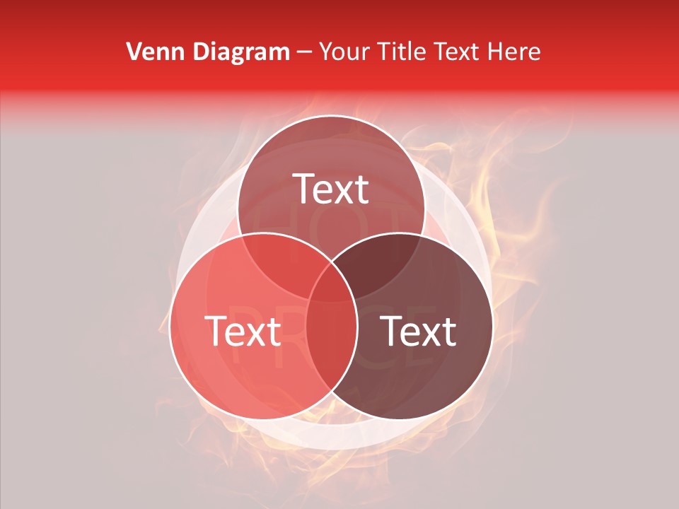 Burning Symbol Currency PowerPoint Template