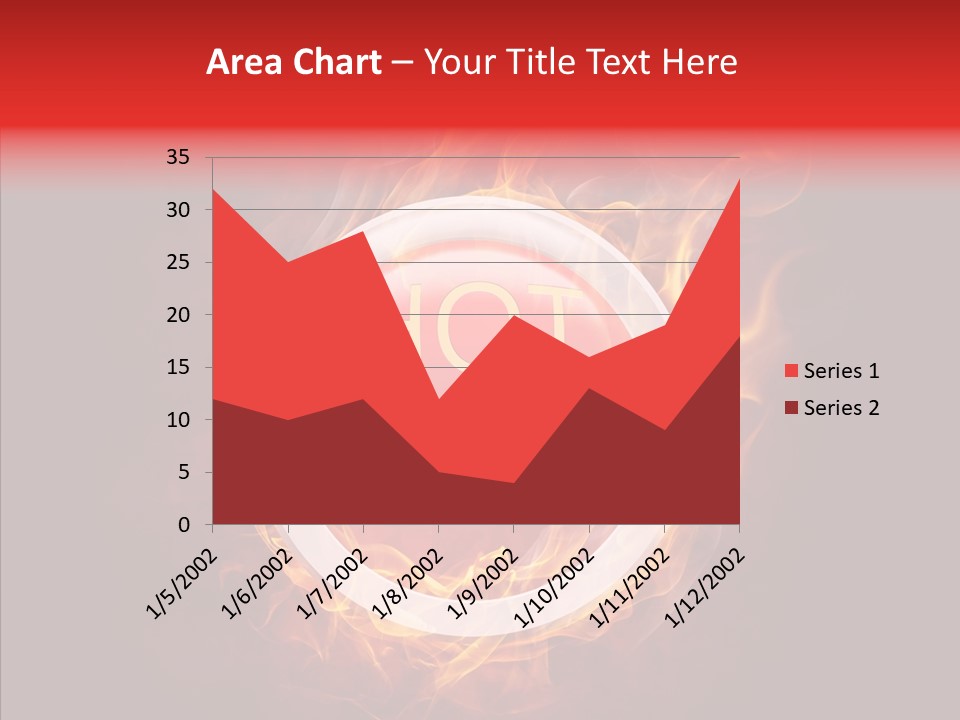 Burning Symbol Currency PowerPoint Template