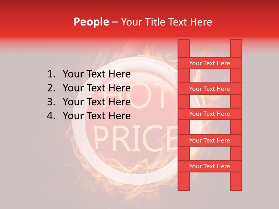 Burning Symbol Currency PowerPoint Template