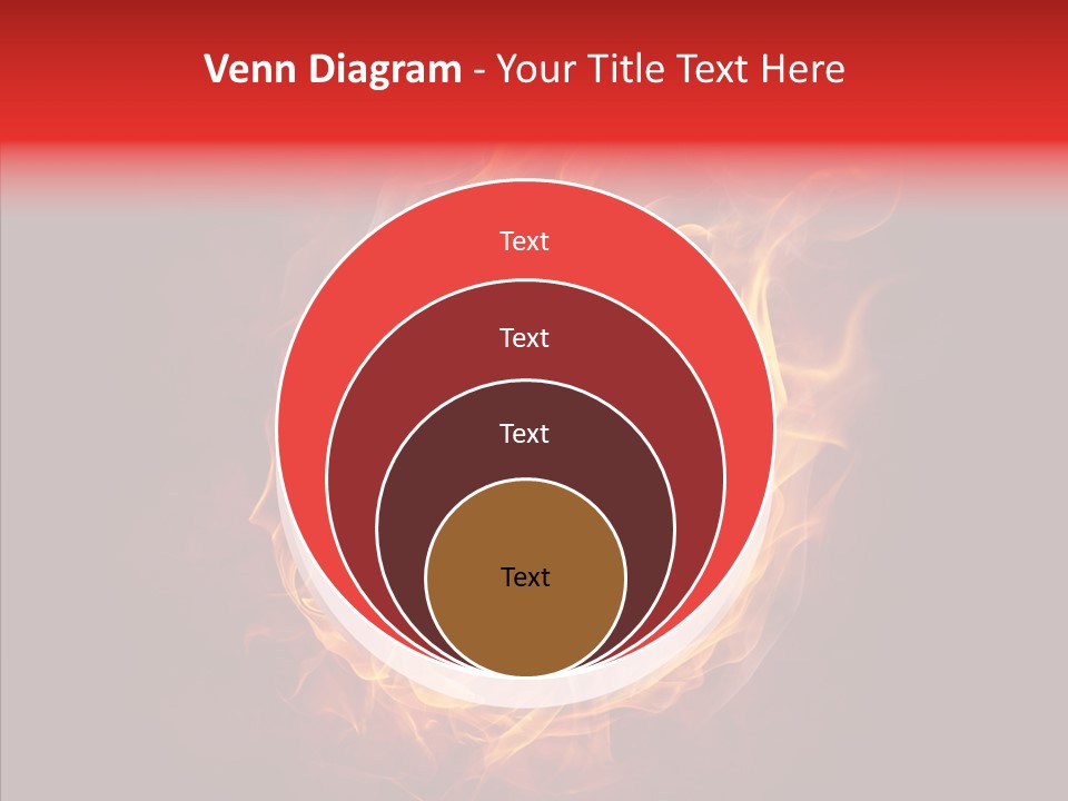 Burning Symbol Currency PowerPoint Template