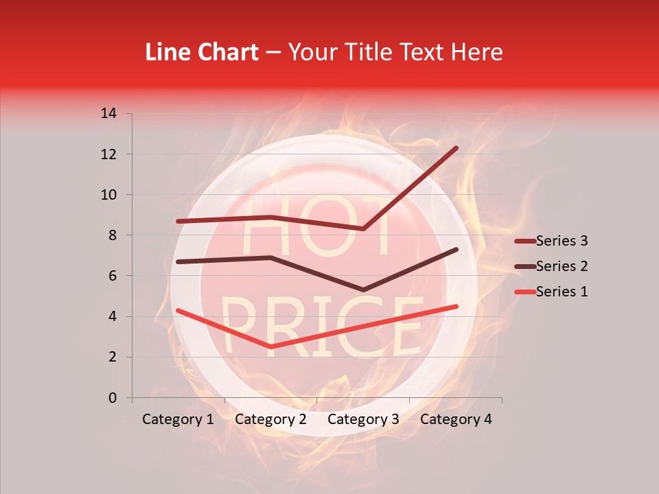 Burning Symbol Currency PowerPoint Template