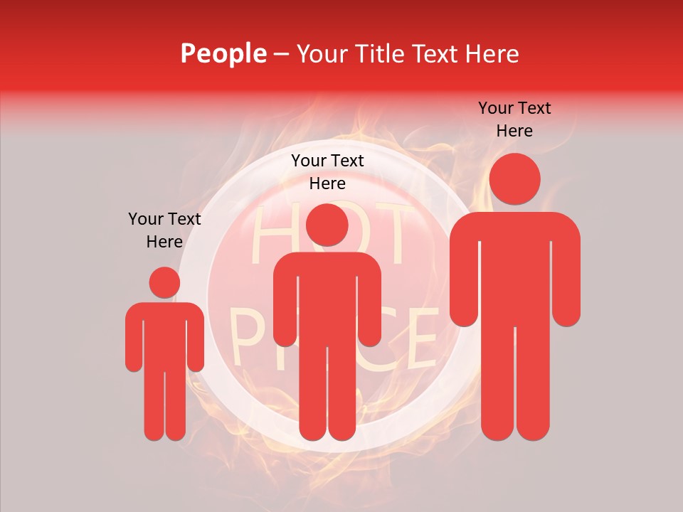 Burning Symbol Currency PowerPoint Template