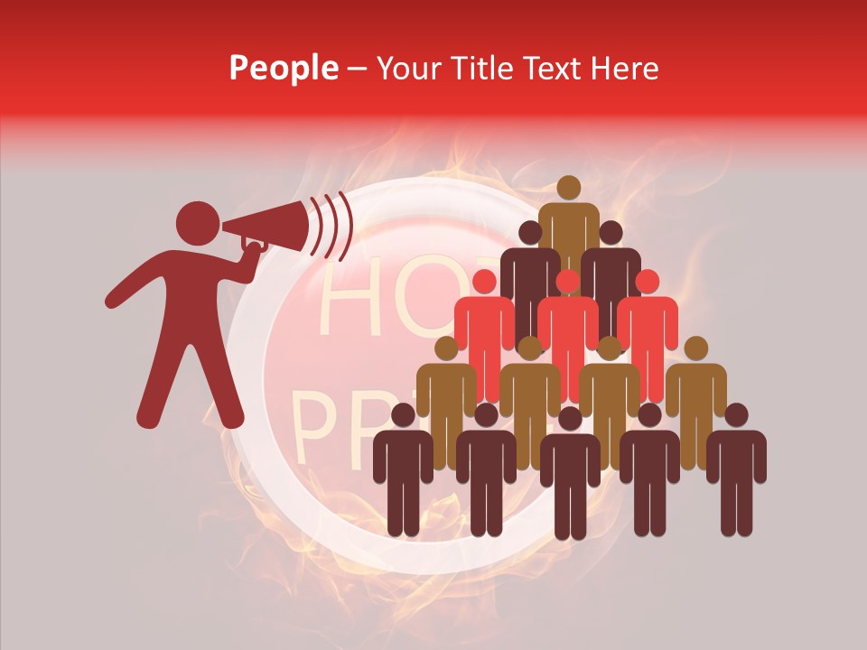 Burning Symbol Currency PowerPoint Template