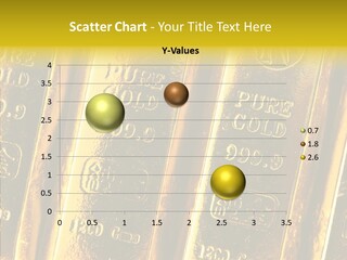 Bars Gold PowerPoint Template