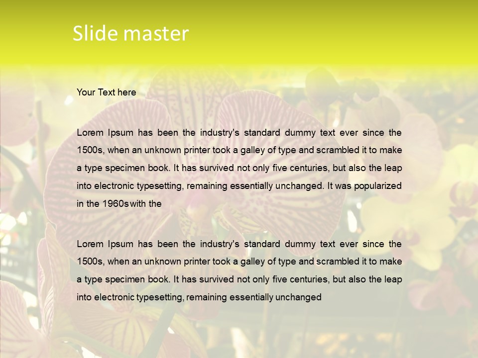 Table Business Paperwork PowerPoint Template