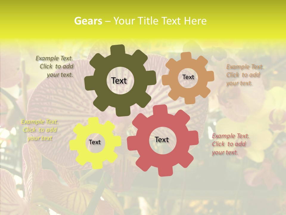 Table Business Paperwork PowerPoint Template