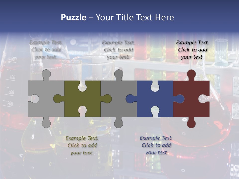 Test Syringe Metabolic PowerPoint Template