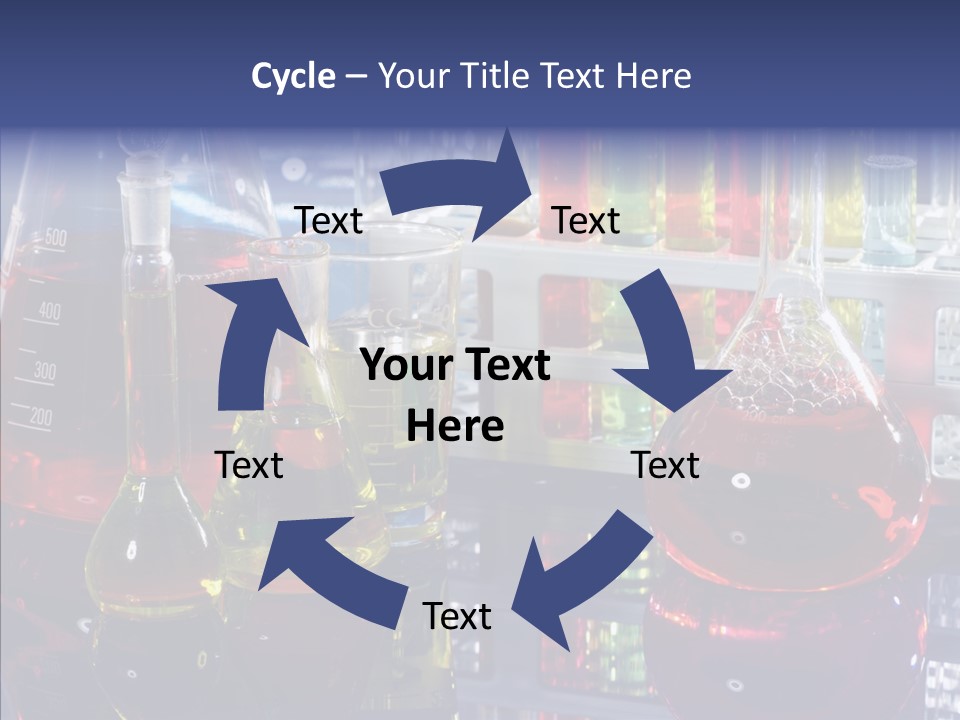 Test Syringe Metabolic PowerPoint Template