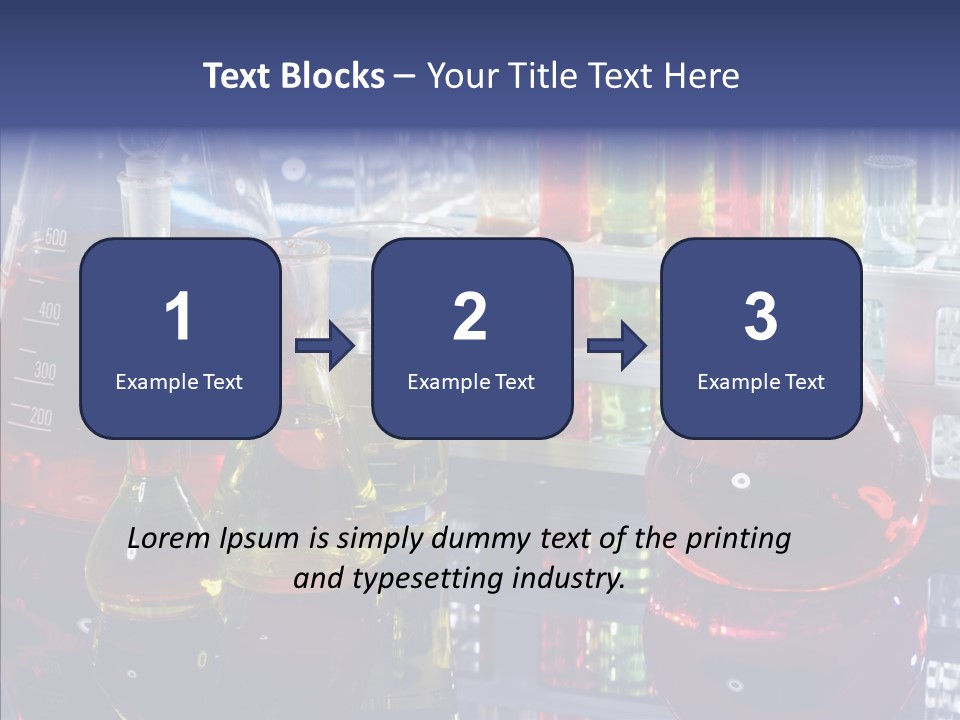 Test Syringe Metabolic PowerPoint Template