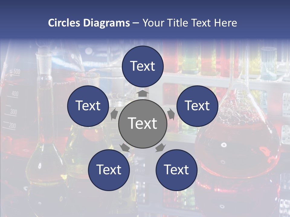 Test Syringe Metabolic PowerPoint Template