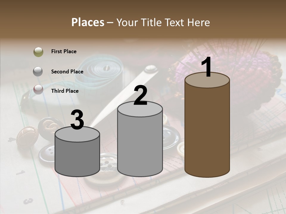 Things In Sewing PowerPoint Template