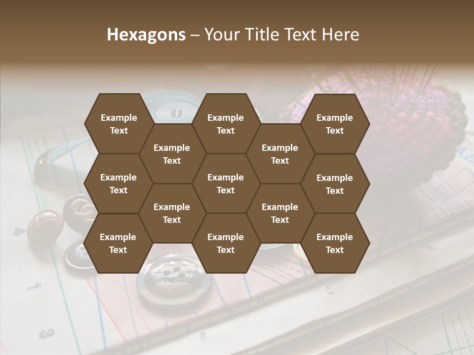 Things In Sewing PowerPoint Template