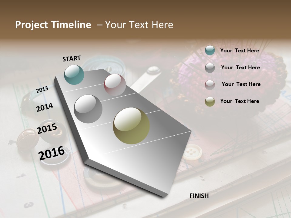 Things In Sewing PowerPoint Template