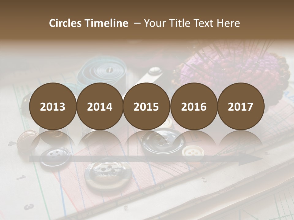 Things In Sewing PowerPoint Template