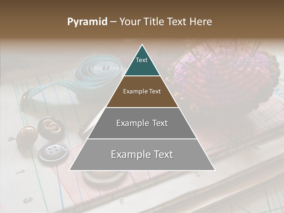 Things In Sewing PowerPoint Template