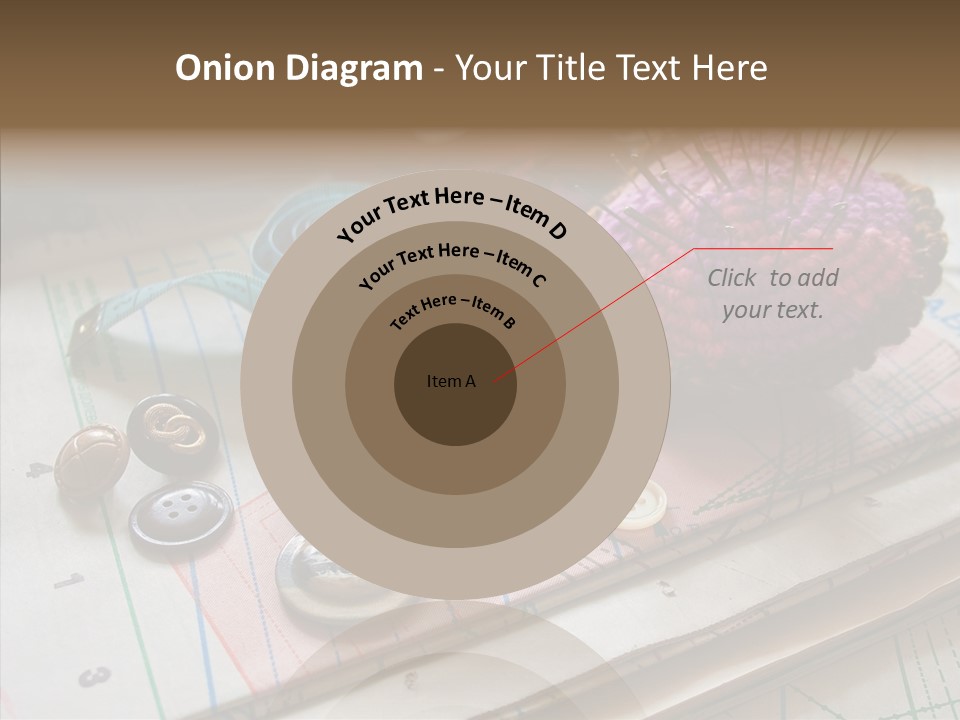 Things In Sewing PowerPoint Template