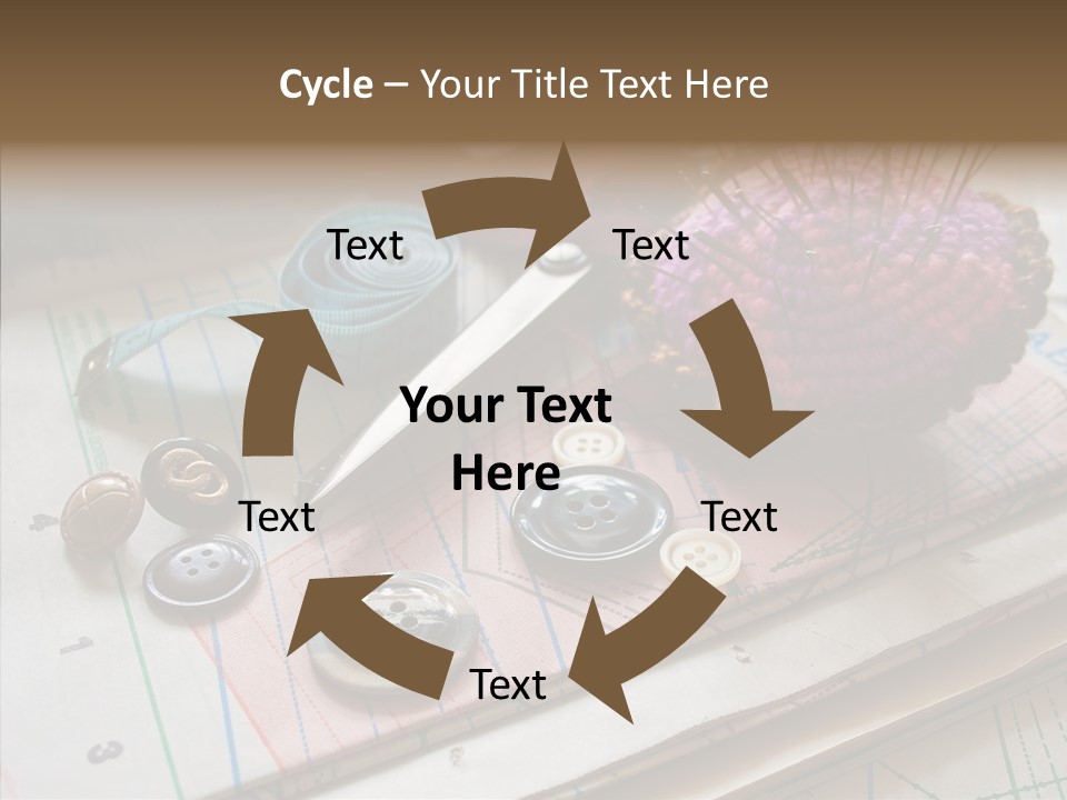 Things In Sewing PowerPoint Template