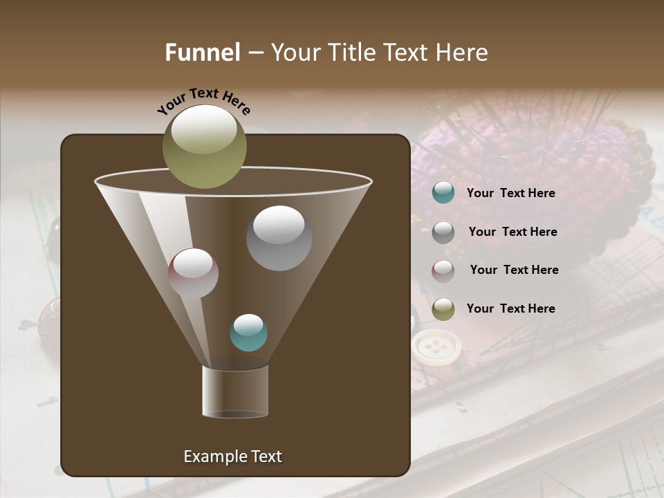 Things In Sewing PowerPoint Template