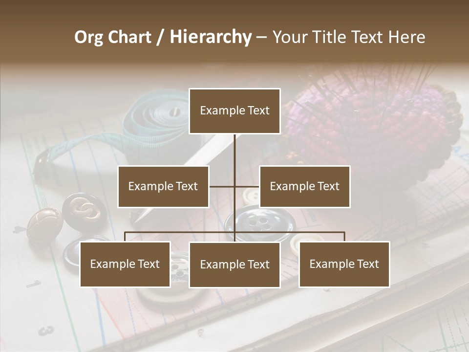 Things In Sewing PowerPoint Template