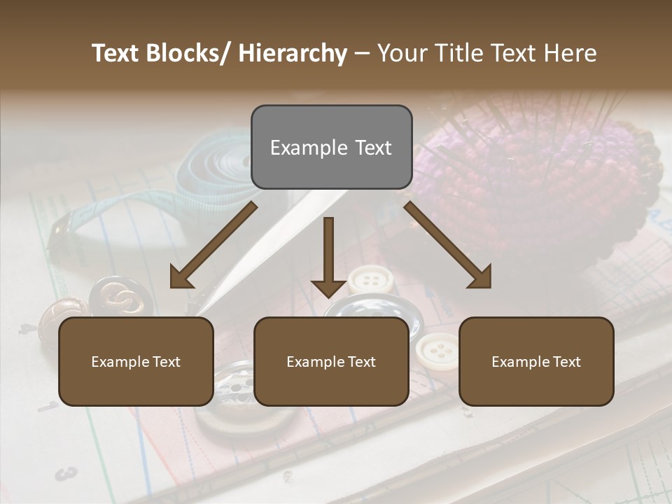 Things In Sewing PowerPoint Template