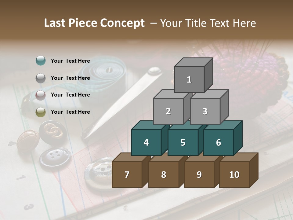 Things In Sewing PowerPoint Template