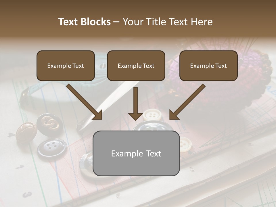 Things In Sewing PowerPoint Template