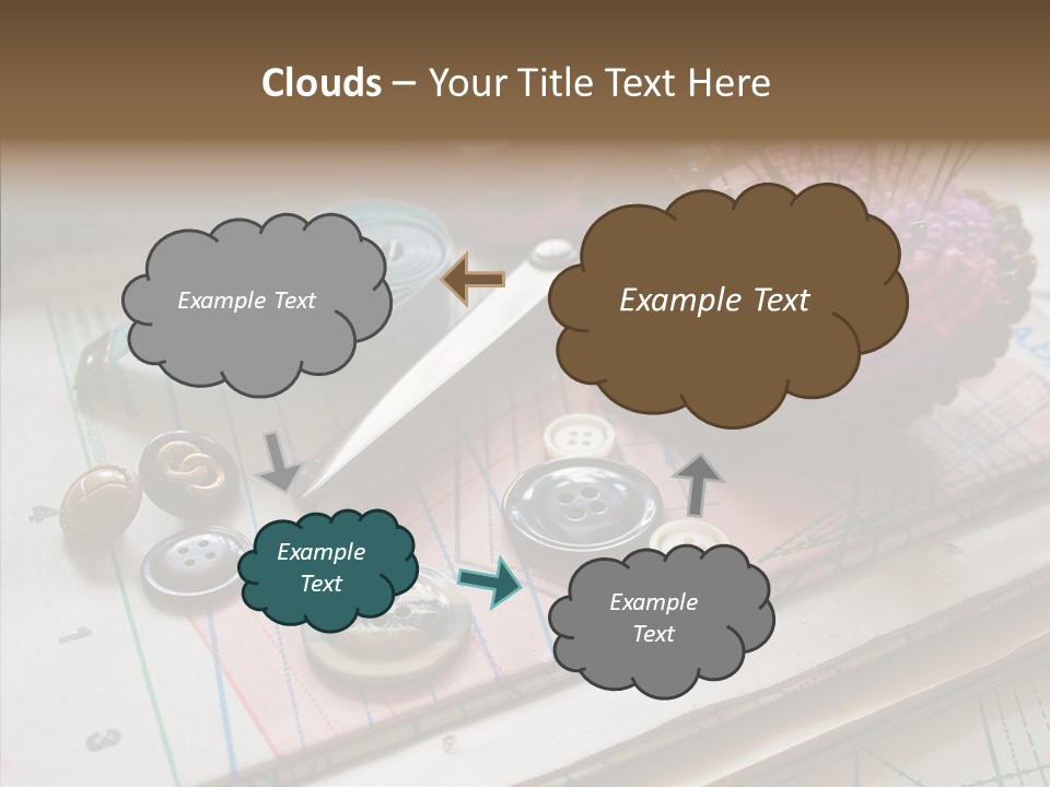 Things In Sewing PowerPoint Template