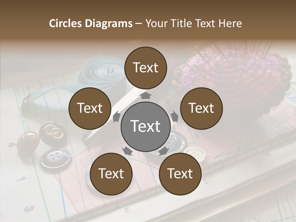 Things In Sewing PowerPoint Template