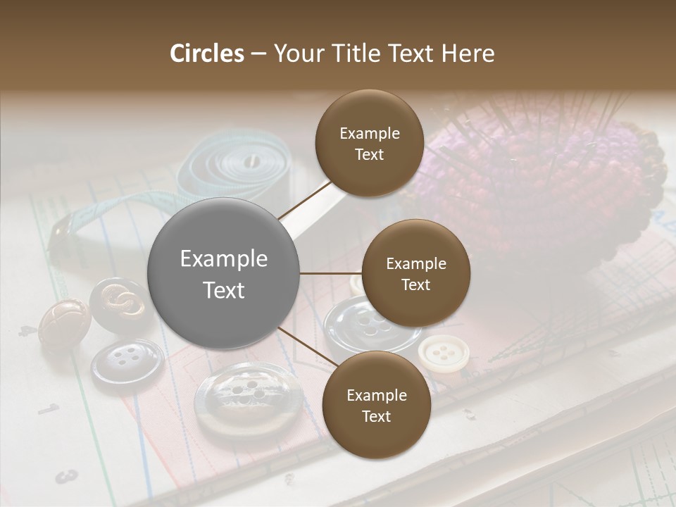 Things In Sewing PowerPoint Template