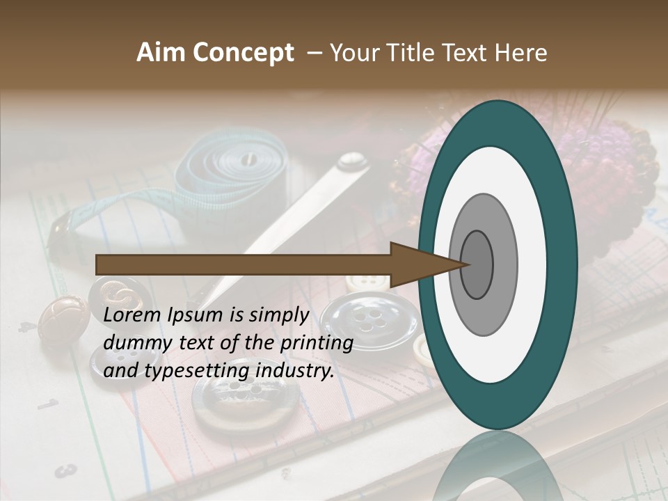 Things In Sewing PowerPoint Template