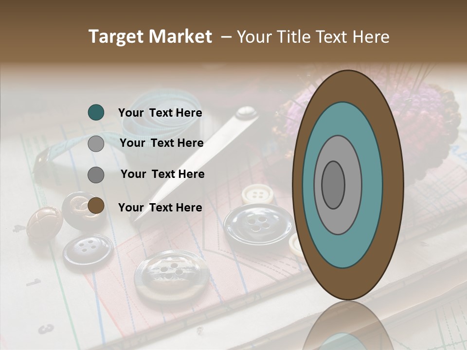 Things In Sewing PowerPoint Template