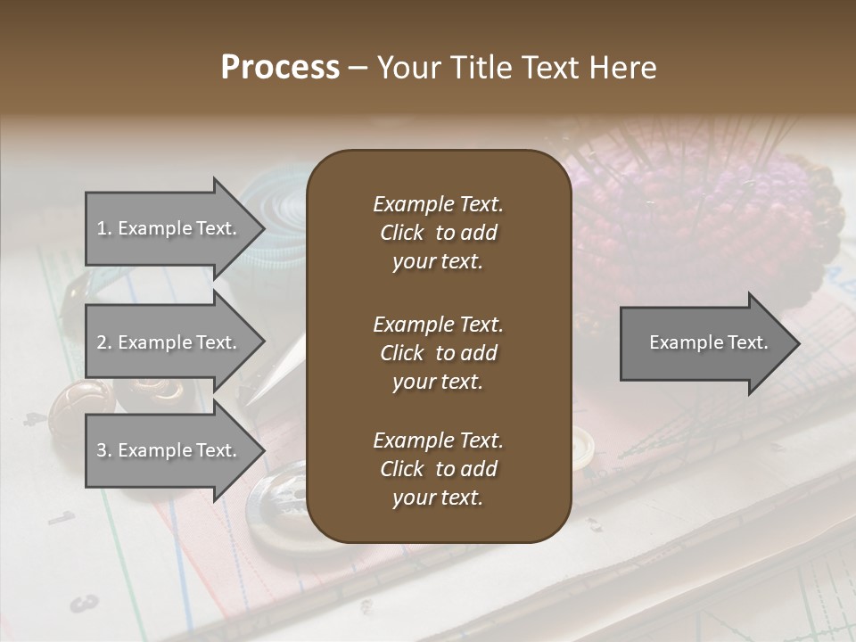 Things In Sewing PowerPoint Template