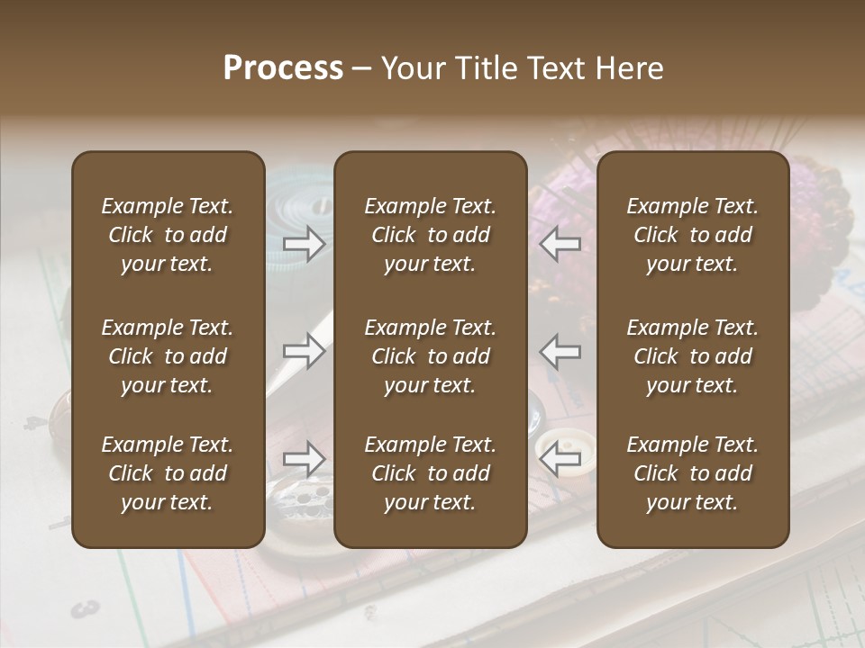 Things In Sewing PowerPoint Template