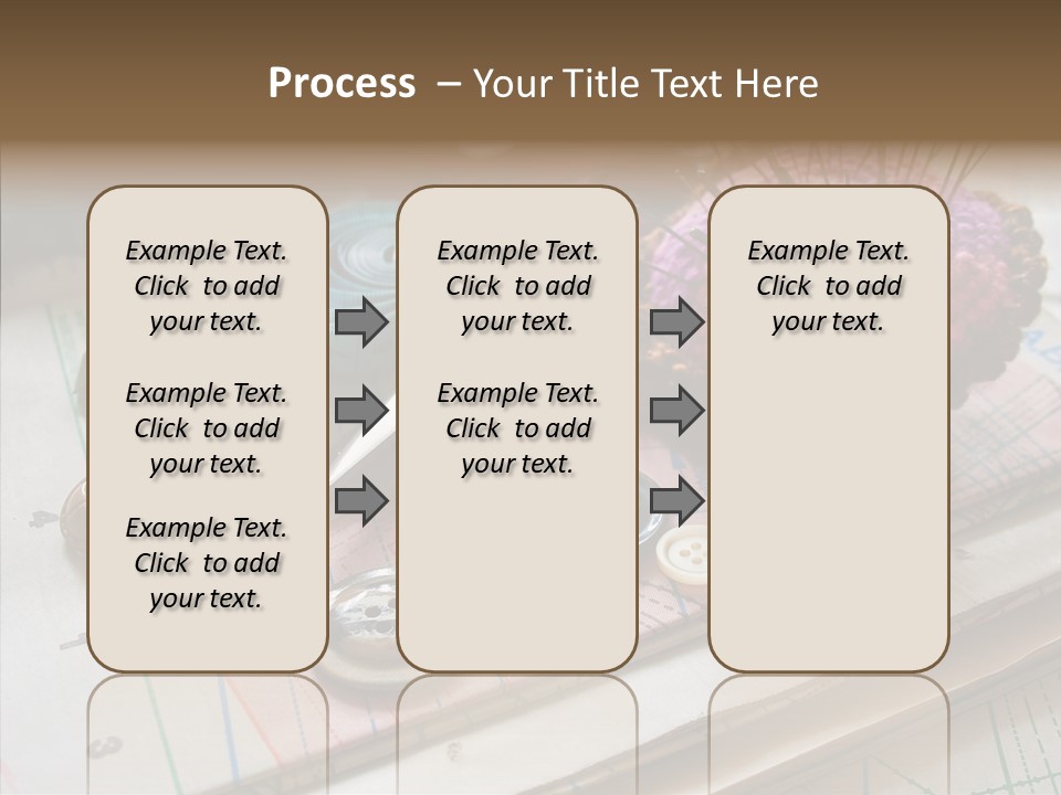 Things In Sewing PowerPoint Template