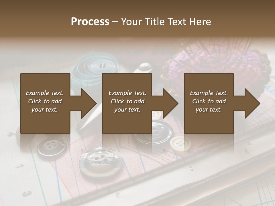 Things In Sewing PowerPoint Template