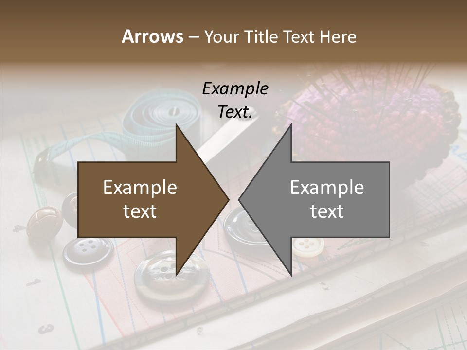 Things In Sewing PowerPoint Template