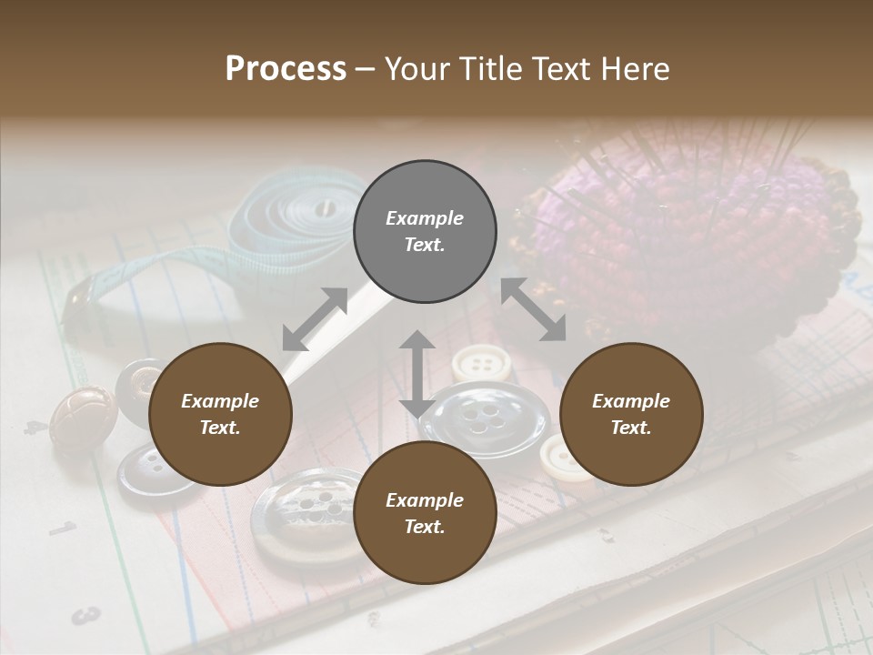 Things In Sewing PowerPoint Template