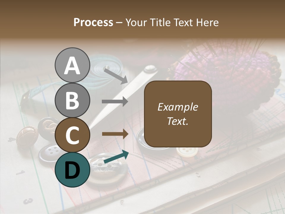 Things In Sewing PowerPoint Template