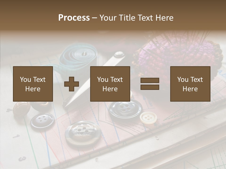 Things In Sewing PowerPoint Template