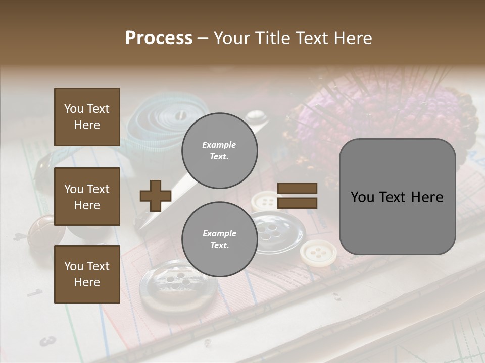 Things In Sewing PowerPoint Template