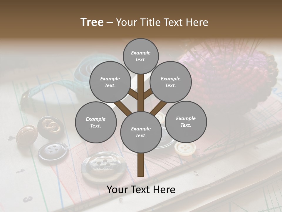 Things In Sewing PowerPoint Template