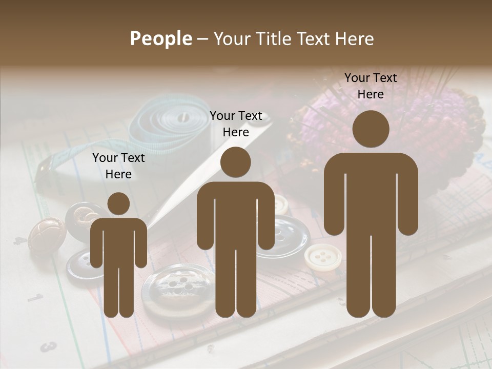 Things In Sewing PowerPoint Template