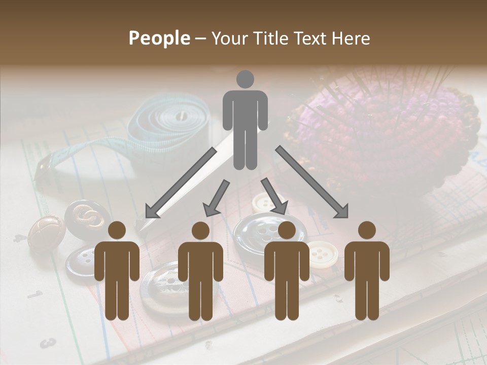 Things In Sewing PowerPoint Template