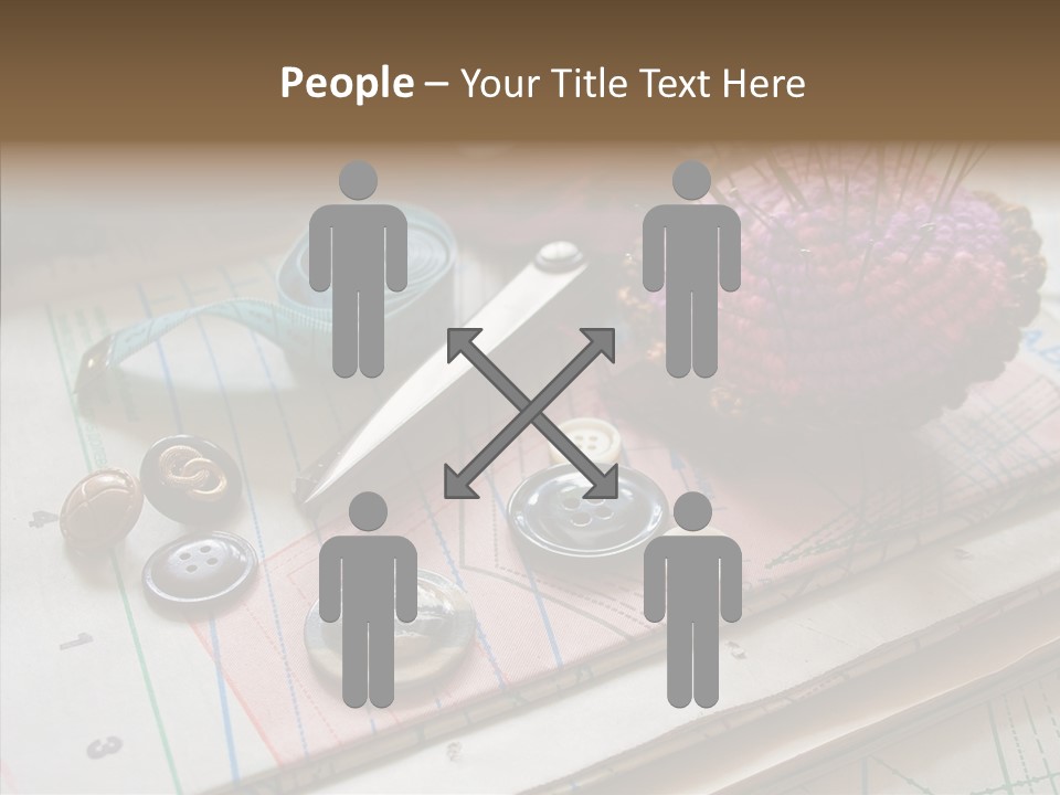 Things In Sewing PowerPoint Template