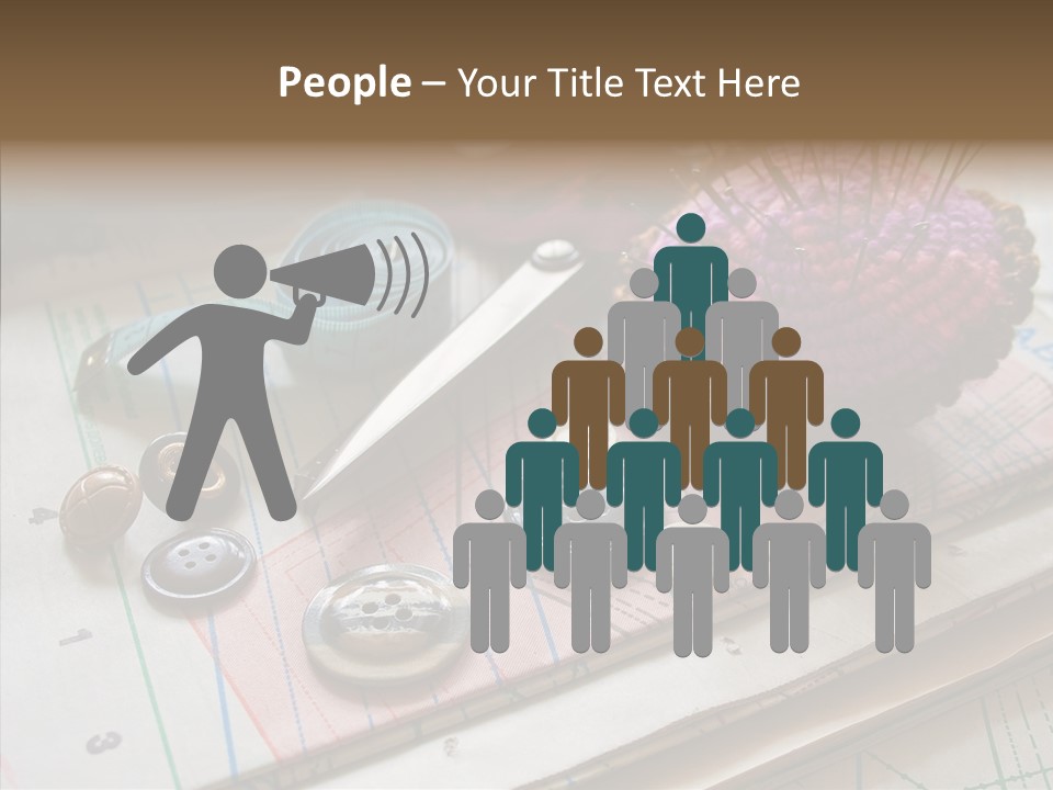 Things In Sewing PowerPoint Template