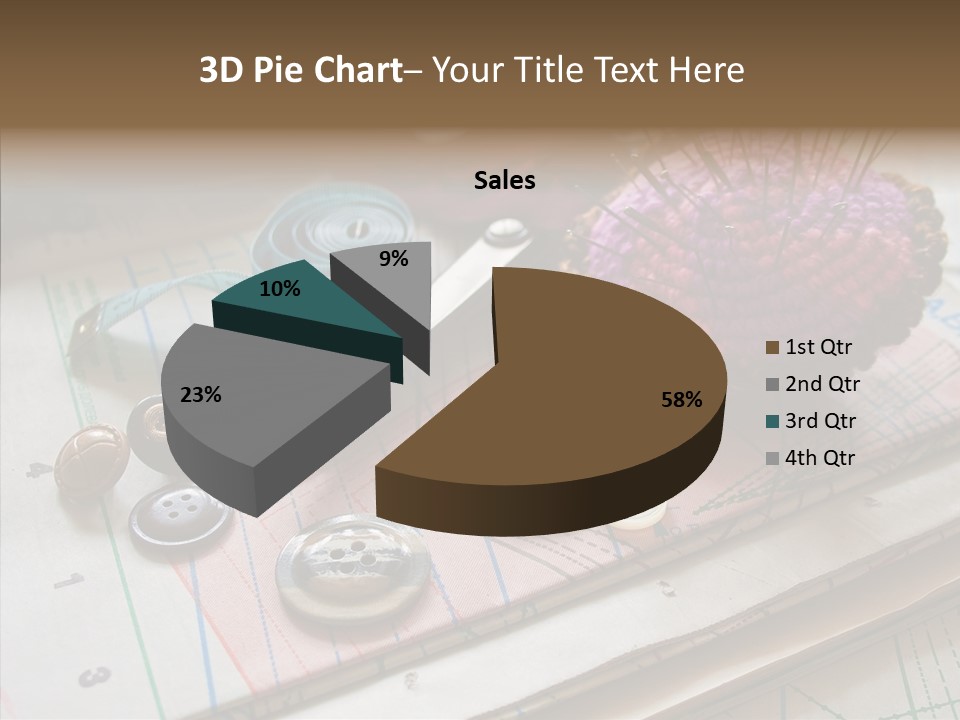 Things In Sewing PowerPoint Template